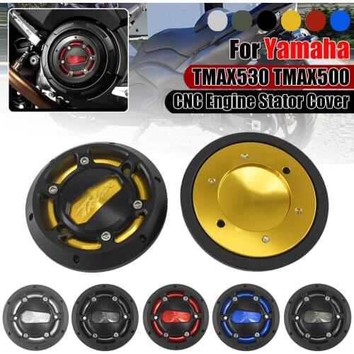 Engine Stator Cover For YAMAHA TMAX 500 530 TMAX530 TMAX500 2012-2016 Motorcycle CNC Aluminum Engine Protector Crash Pad Sliders