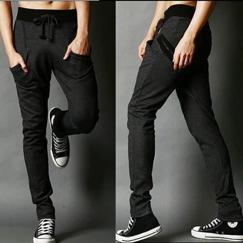 New popular sports trousers slimming mens pants, casual trousers, Harlan trousers