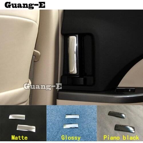 Car Sticker Cover Trim Door Inner Built Handle Bowl Frame Lamp 2pcs For Toyota Noah Voxy 80 Series 2014 2015 2016 2017 2018