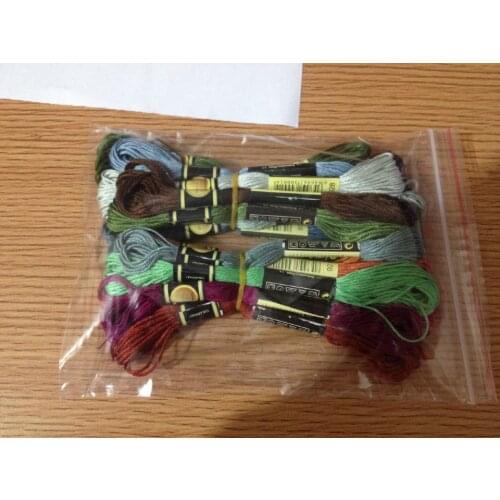 8TH High Quality Embroidery cxc Threads Similar DMC 1 Lot=50 Skeins Cross Stitch Floss +YOUR COLOR