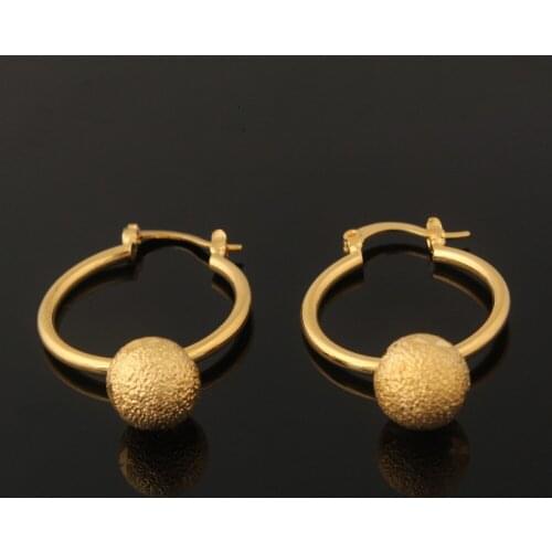New Women Earrings Engagement Wedding Gift Bead Earring Fine Jewelry Fansheng Brand