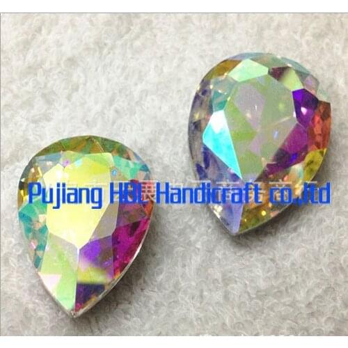 Rainbow AB Fancy Crystal Rhinestone Strass Shing Bags Shoes Clothes Accessary