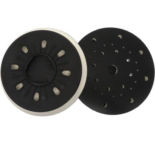 6 Inch(150mm) 33 Hole Dust Free Back up Sanding Pad Backing Plate for 6" Hook Loop Sanding Discs 202461 RO Festool Sander