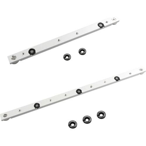 300MM/450MM Aluminium alloy T-tracks Slot Miter Track Miter Bar SliderTable Saw Miter Gauge Rod Woodworking Tools DIY