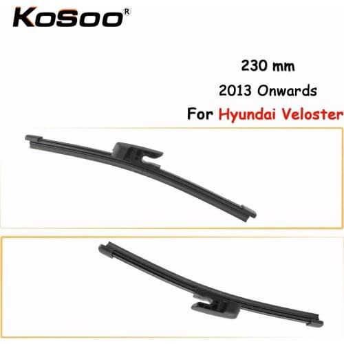 KOSOO Auto Rear Car Wiper Blade For Hyundai Veloster,230mm 2013 Onwards Rear Window Windshield Wiper Blades Arm,Car Accessories