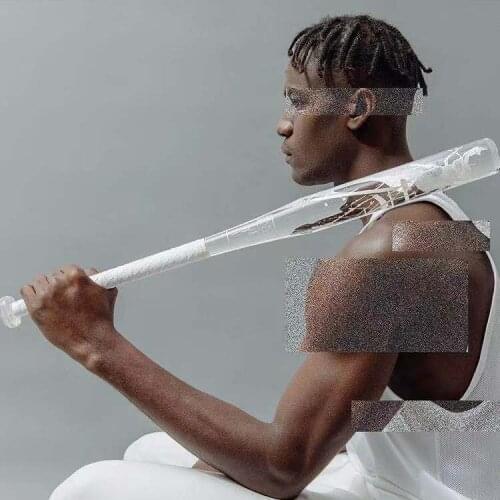 Crystal Baseball Bat Stick Outdoor Sports Self-defense Weapon Bat Of The Bit Softball Bats 50MMX710MM