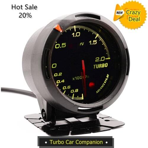 Defi Turbo Pressure Meter 60mm Boost Gauge For Honda Civic 1999 2001 2005 2006 2008 Auto General models Turbo Car Polo Sonic