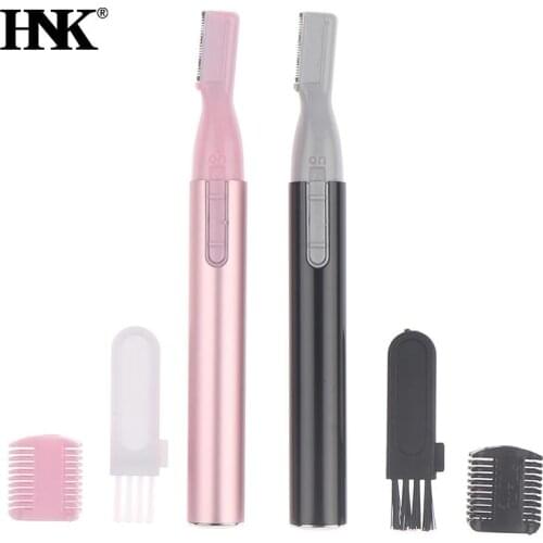 Practical Electric Face Eyebrow Scissors Hair Trimmer Mini Portable Women Body Shaver Remover Blade Razor Epilator 2 Colors