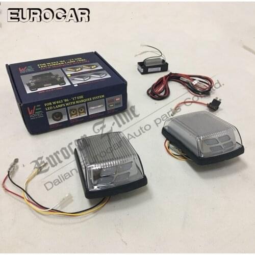 G wagon G Class W463 g63 g65 turning lights Corner SMOKED w463 LED light w463 new style turning lights