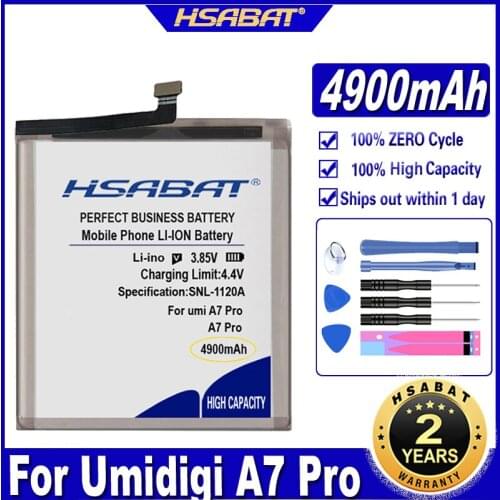 Аккумуляторы для телефонов UMIDIGI A7 Pro HSABAT China At AliExpress