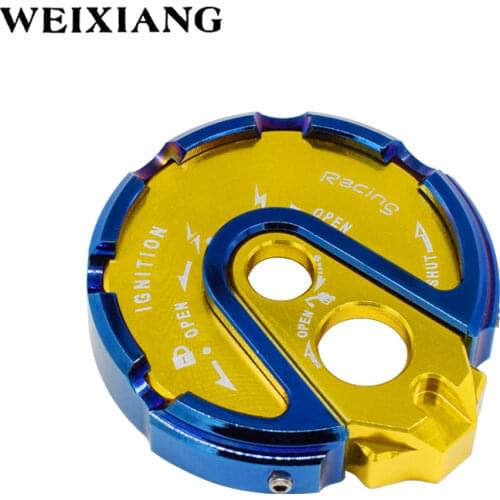 For Yamaha BWS Ignition Key Lock Cap CNC Decorative Cover Modified Scooter Motorcycle Accessories