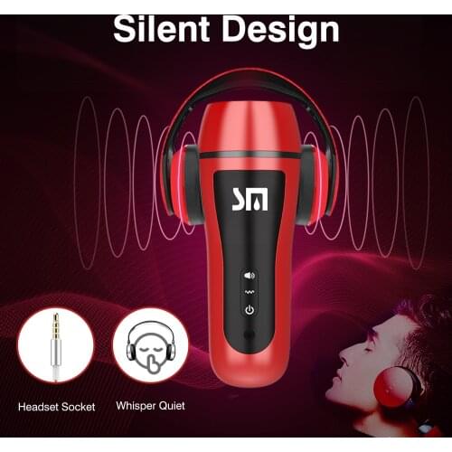 Male Masturbator Cup 3D Realistic Texture Vibrator Adult Vagina Oral Blowjob with 10 frequency Vibration Sex Machine Toy for Men