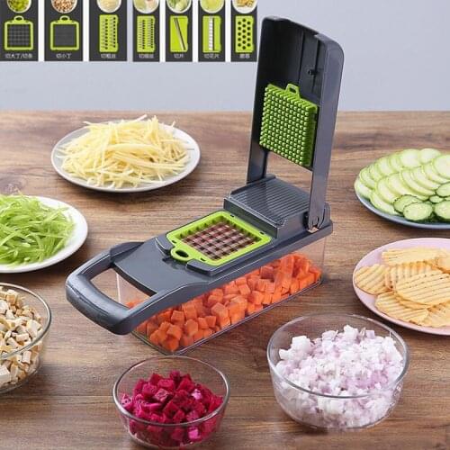 Vegetable cutter multifunctional Mandoline Slicer Fruit Potato Peeler Carrot Grater Kitchen accessories basket vegetable slicer