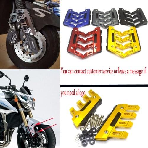 Front shock absorber fender protection cover For Kawasaki ER-5 ZZR1200 ZZR1400 ZXR400 ZX7R GTR1400 Motorcycle Accessories