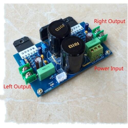 Free ship double AC16-32V 68W+68W LM3886 Amplifier Board Spare Parts Amps Board DIY Kits