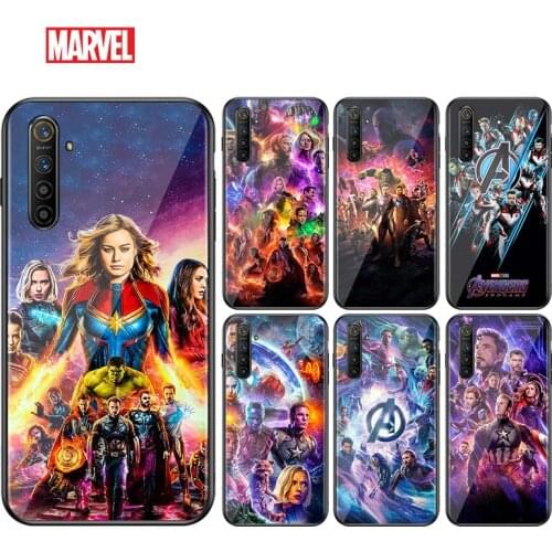 Marvel The Avengers For OPPO F5 F7 F9 F11 R9S R15X R17 Neo K3 K5 A5 A7 A9 A11X Pro Soft Silicone Black Phone Case
