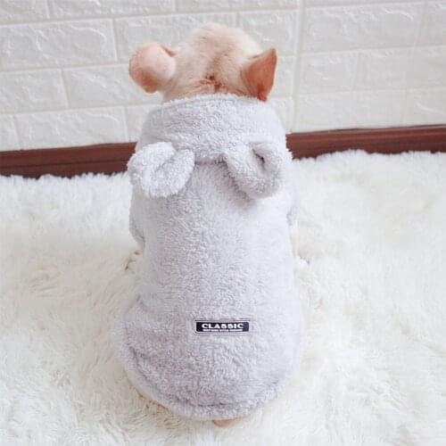 Winter Puppy Warm Thick Hoodies Pet Dog Clothes for Small Dogs Pets Clothing Chihuahua Pug Costume Yorkshire Ropa Para Perros