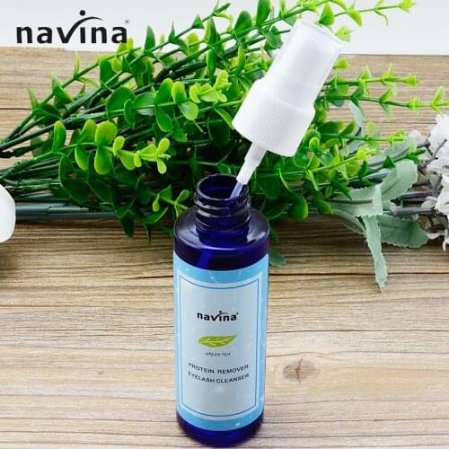 NAVINA 80ml Eyelash Cleanser No Stimulation Cleanser Sweet Smell False Eyelash Tools Eyelash Extension For Fake Lashes
