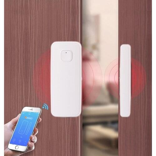 Tuya Smart WiFi Door Sensor Wireless Window Open Closed Detector App Notification Alert Security Alarm Support Alexa Google Home