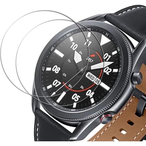 2PCS/LOT Tempered Glass For Samsung Gear S3 Frontier Classic Galaxy watch 46mm 42mm galaxy watch 3 screen Protector Film 9H 2.5D
