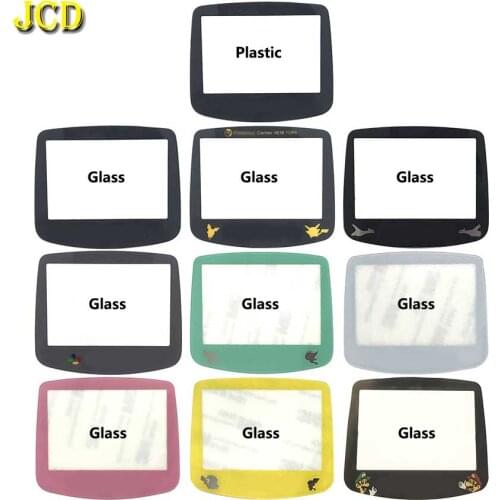 JCD 10PCS/Lot Plastic Glass Screen Lens cover For Gameboy Color Advance GBA Lens Protector