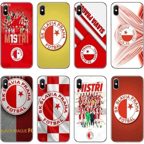 Sk Slavia Praha Czech Republic Phone Case For Xiaomi Mi 9T 8 SE Pro A2 Lite 6X 5 4 A3 A1 Note Max Mix 2 3 Pocophone F1