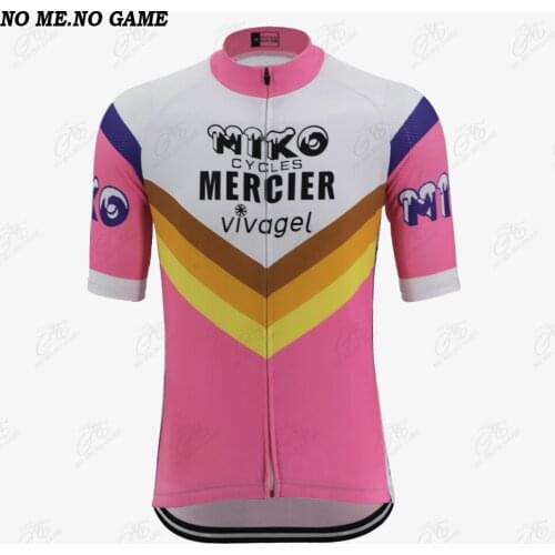 NO ME NO GAME Retro Cycling Jersey Summer Unisex Short Sleeve Pink Road Bike Clothing Mountain bike jersey ropa maillot ciclismo