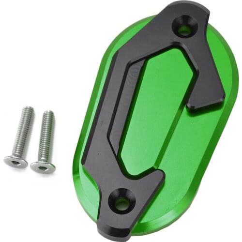 Front Brake Fluid Reservoir Cover Cap For Kawasaki Ninja 400 ABS 2018 2019 2020 Aluminum Oil Cup Cap