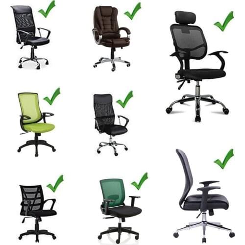 New Slow Rebound Memory Foam Armrest Cushion Pad Chair Mat Elbow Rest Cover