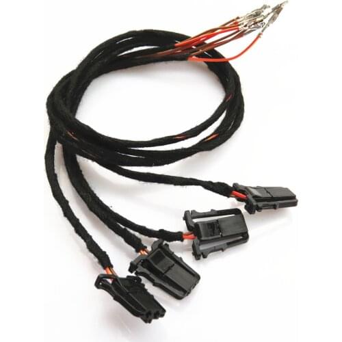 TUKE Door Warning Light interior Lamp Lights Cable Wire Harness For Golf 5 6 7 Jetta MK5 MK6 Passat B6 B7 CC Tiguan 3AD 947 411