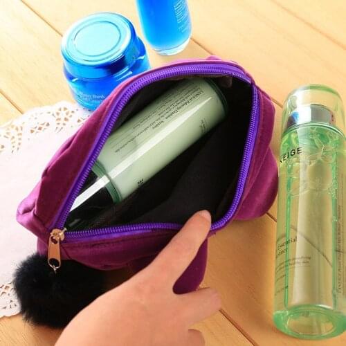 100pcs Sale Beauty Cute Cat Cosmetic Makeup sets Bag Case Organizer Zipper Handbag Travel DHL