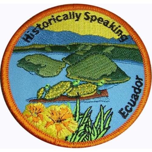 2015 Hot sales embroidery patch clients design are welcome 100pcs / plastic bag iron on backing free shipping Cl141225-23