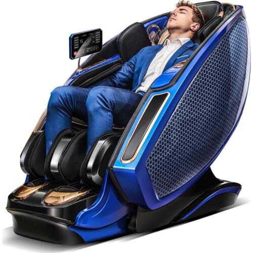 Jinkairui 220V Zero Gravity Full-Body Massage Chair Recliner with Yoga & Heating Therapy High Quality Touch screen technology