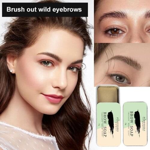 3D Eyebrow Styling Balm Long-lasting Natiural Wild Eyebrow Enhancers Quick-drying Eyebrow Styling Soap Makeup Tool TSLM1