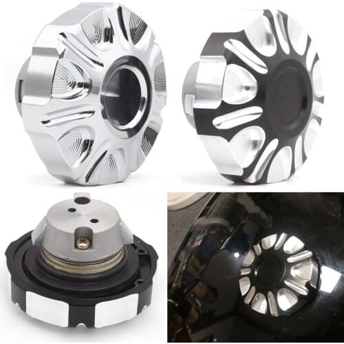 Motorcycle Fuel Gas Tank Cap Aluminum Oil Cap Cover Decorative Accessories For Harley Street 500 750 2015 2016 2017 2018 2019