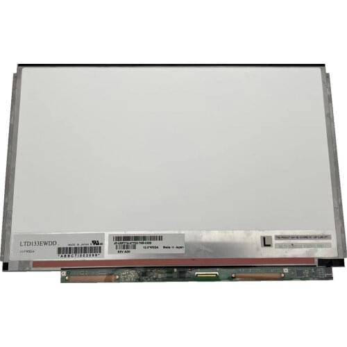 Free shipping LTD133EWDD 13.3 WXGA slim laptop LCD screen replacement for XPS M1330 display