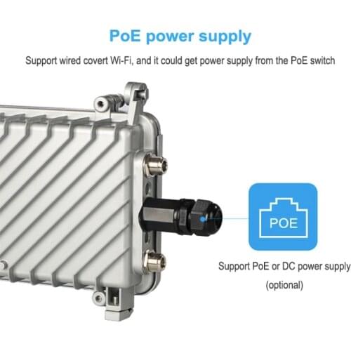 Chipset QCA9531 4G SIM Card Portable Wireless Router High Speed Outdoor POE 4G LTE Wireless AP Wifi Router FRP antenna 8dbi