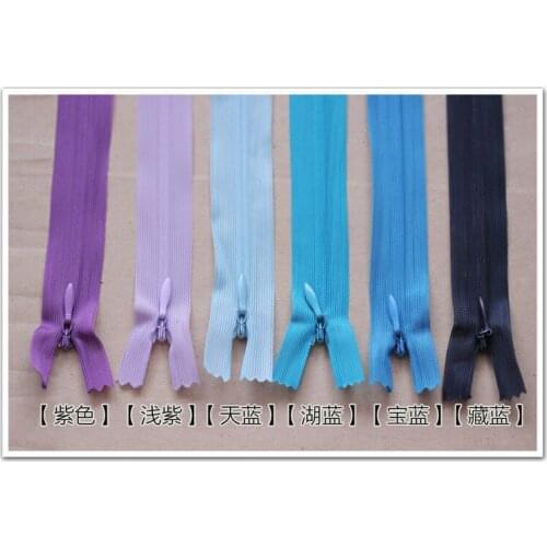Dailylike 20cm Invisible Zipper Invisible Zipper Length Nylon Zipper Hand-made DIY Clothing Smooth and Durable Wallet Cloth