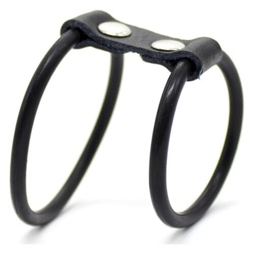 2Rings cock ring delay penis ring Silicone penis extender Cage Impotence Erection Aid Sex aid Erectile Dysfunction
