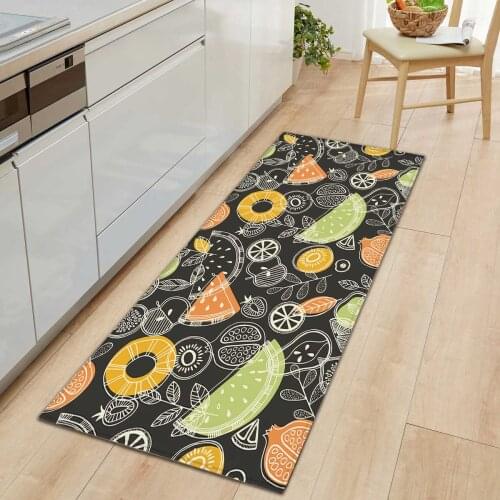Hippie Kitchen Floor Mat Carpet Non-slip Door Entrance Carpet Vintage Flannel Bath Mat Rugs for The Bedroom Living Room Kitchen