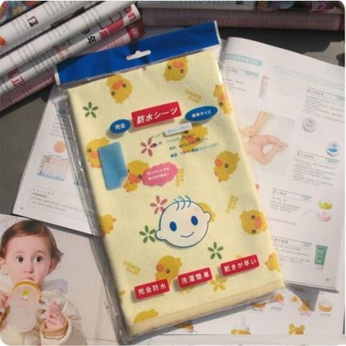 Newborn Baby Changing Pad Urinal Pad For Infant Children Bed Waterproof Cotton Cloth diaper inserts Changing Mat For Crib