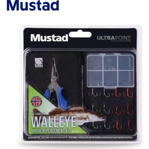 Musta Standard Universal Lure Accessories Set Three Hook Quick Buckle Connector Double Loop Lure Pliers Tool Open Loop