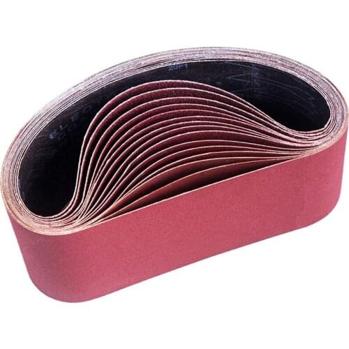 New 15 Pieces Of Sanding Belts, 100X610Mm, 80/120/150/240/400 for Belt Sander Grinding Machine, for Grinding, Filing
