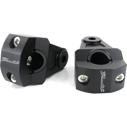 Fit For Suzuki Bandit GSF250 Bandit GSF400 GSF600 GSF650 GSF750 GSF1200 7/8" 22mm Motorcycle Handlebars Fat Bar Mount Risers