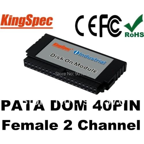 Industrial 40PIN PATA IDE DOM Disk Female Vertical Socket Disk On Module 4GB 8GB 16GB 32GB 64GB For Windows series Free Cable