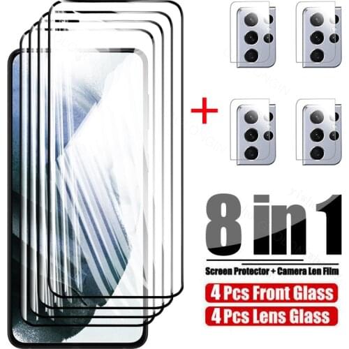Glass For Samsung Galaxy S21 Plus Tempered Glass Full Cover Glass For Samsung Galaxy S21 Plus S20FE Phone Screen Protector Glass