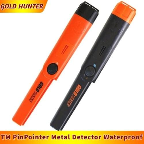 Gold Hunter TM pinpointer metal detector waterproof underground gold detector with anti-lost bracelet