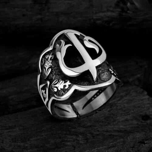 High-quality 925 Sterling Silver Jewelry made in Turkey (Ertugrul ring), Made in Turkey in a luxurious way for men with gift