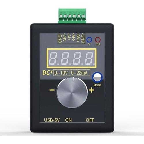 TZT High Quality Current Voltage Signal Generator 0-10V/0-22MA SG-002 Rechargeable 4-Digit Adjustable Brightness Sale