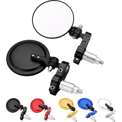 For Yamaha MT125 MT01 MT03 MT25 mt 125 01 03 25 Motorcycle Mirror 22/24mm Handle Bar End Rearview Side Mirrors five colors